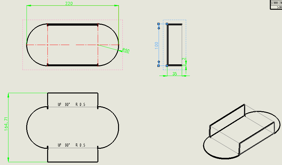 solidworks内螺纹孔画法